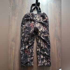 Kids Camouflage Snow Pants, Backwoods Brand, Size XL(16) EUC